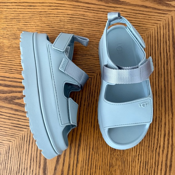 NEW UGG GoldenGlow Sandal - Sea Foam